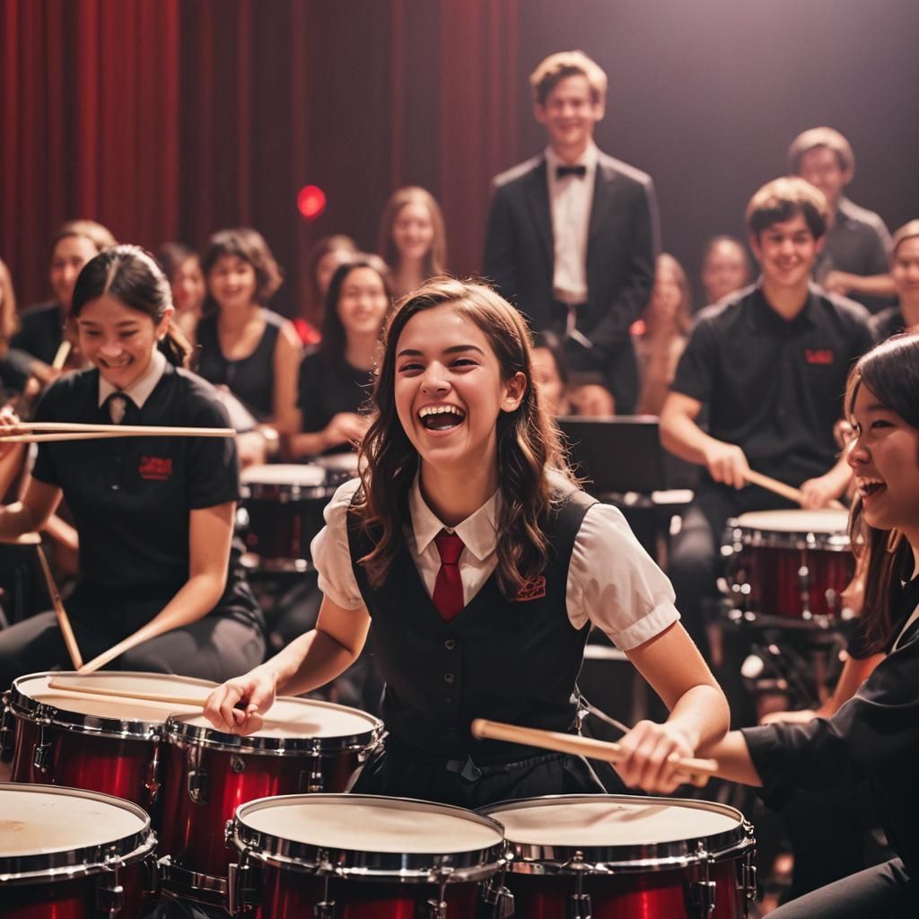 Cinematic Orchestra: High School Girl's Snare Drum Solo