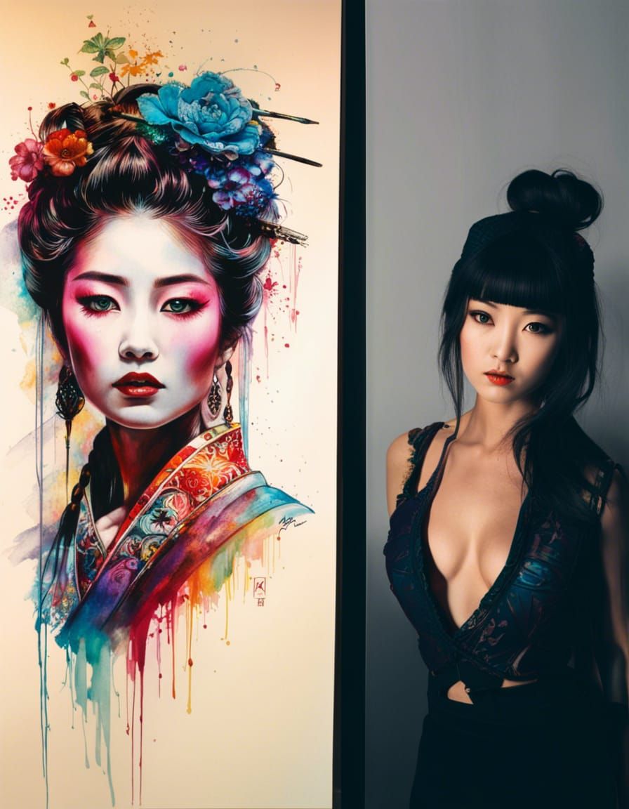 a Geisha and whatever she wants to be.