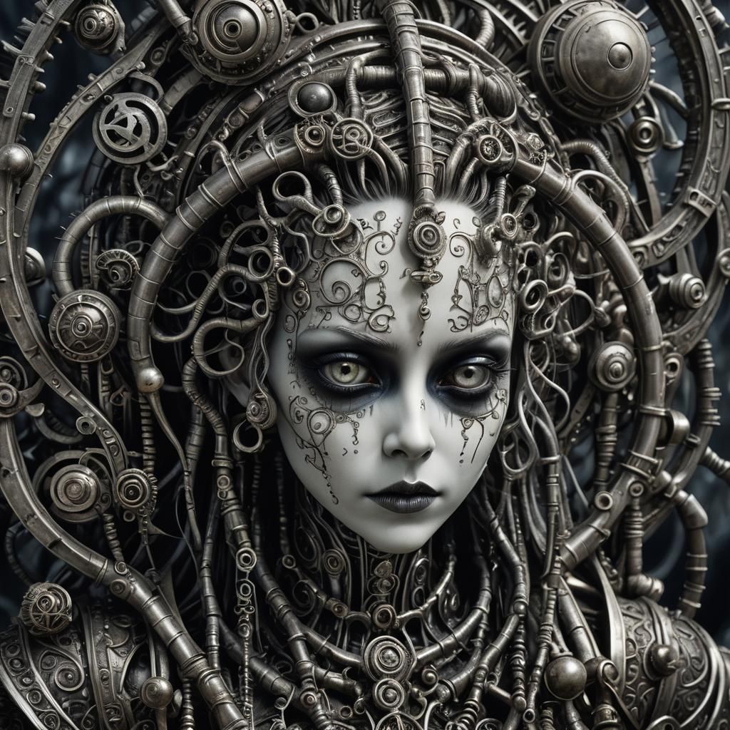 Ethereal Macro Photograph of a Mythical Fable