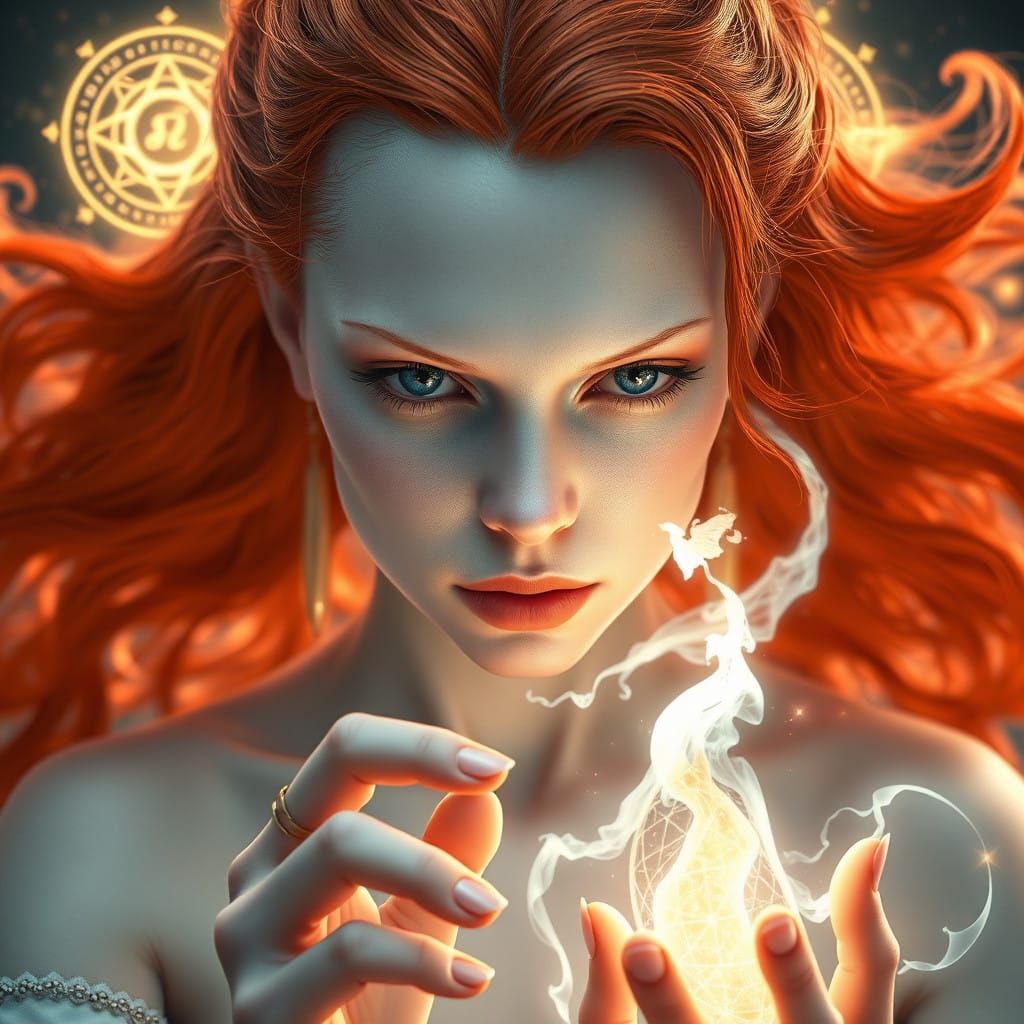 Mystical Swedish Woman Unleashes Ethereal Magic