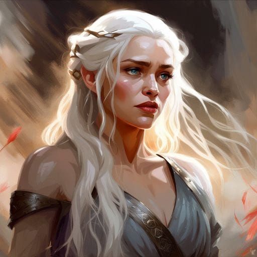 Fantasy Portrait of a Beautiful Woman