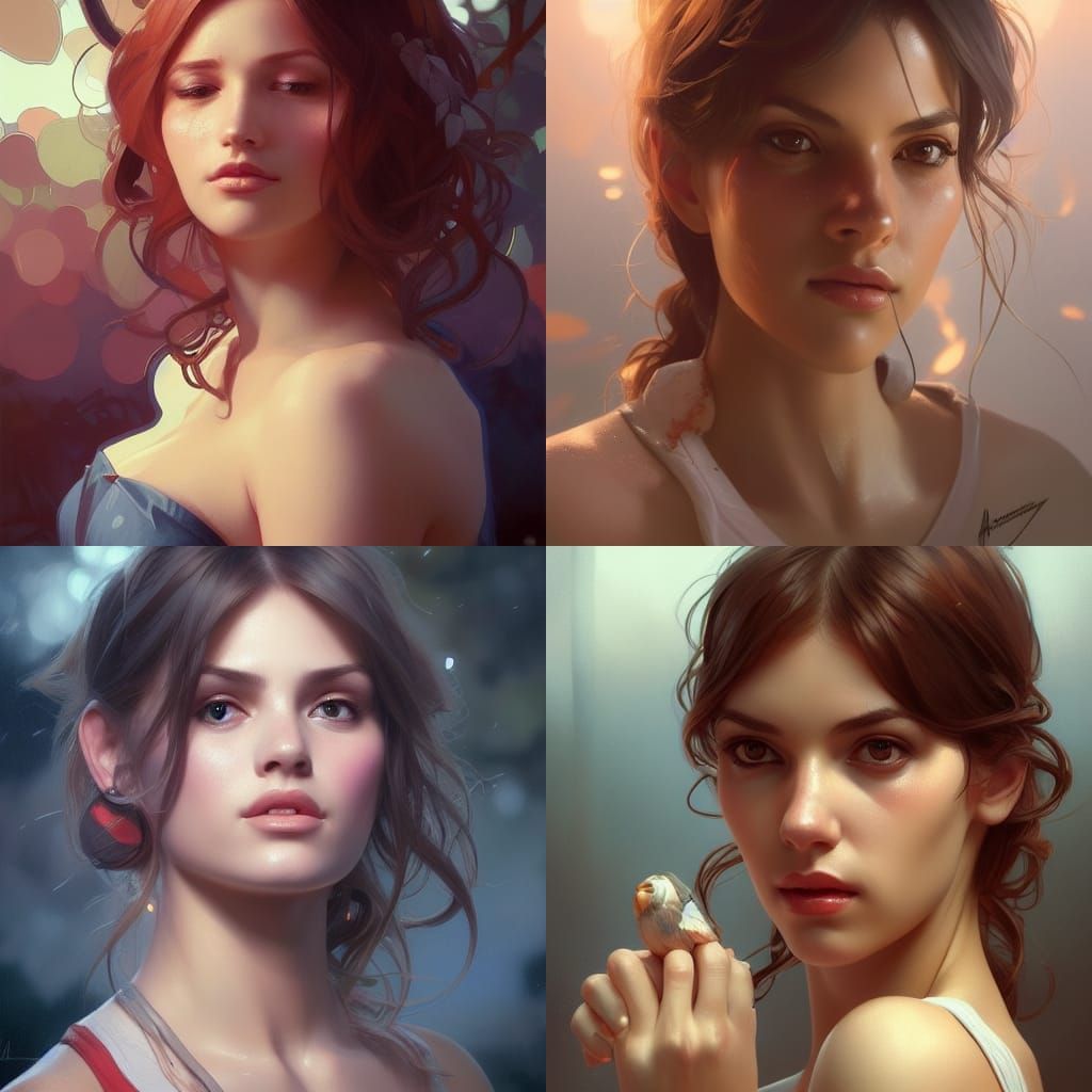 Hyperdetailed Portrait of Hooters Waitress in Unreal Engine