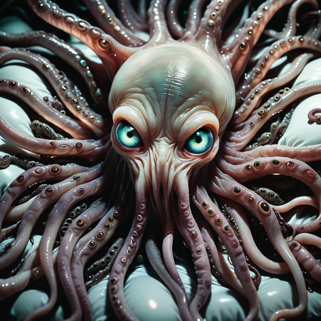 Eldritch Horror Transformation in Macro Photography