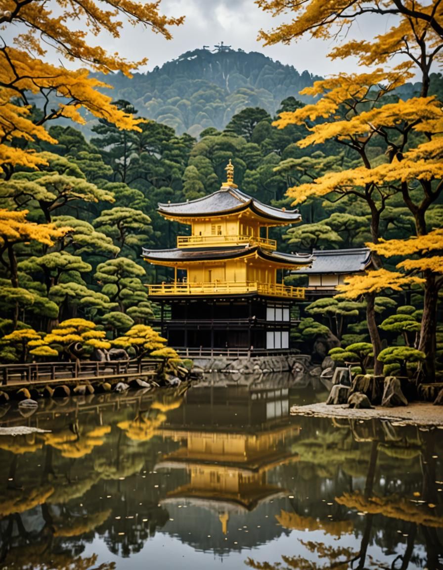 Dai-oshō at Kinkaku-ji during Kodomo no Hi