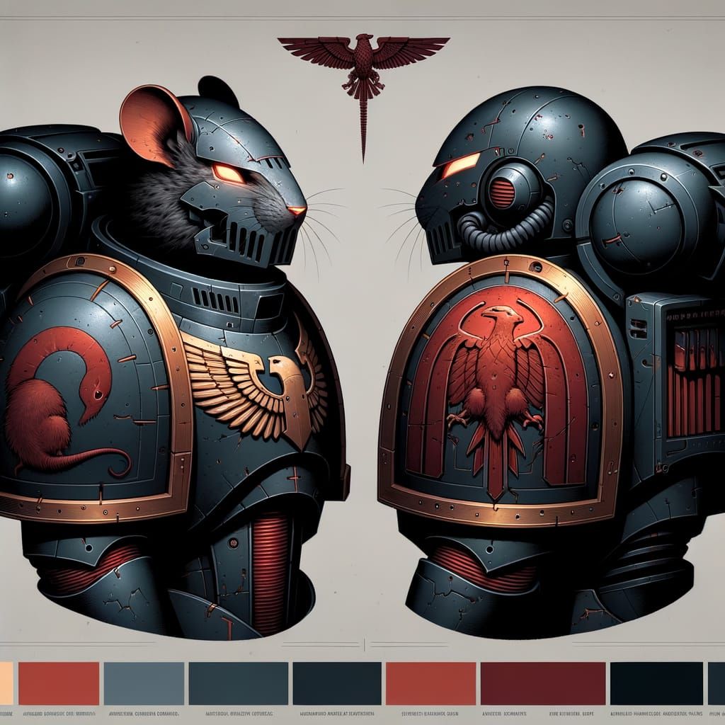 Grey Mice Space Marine Chapter Design