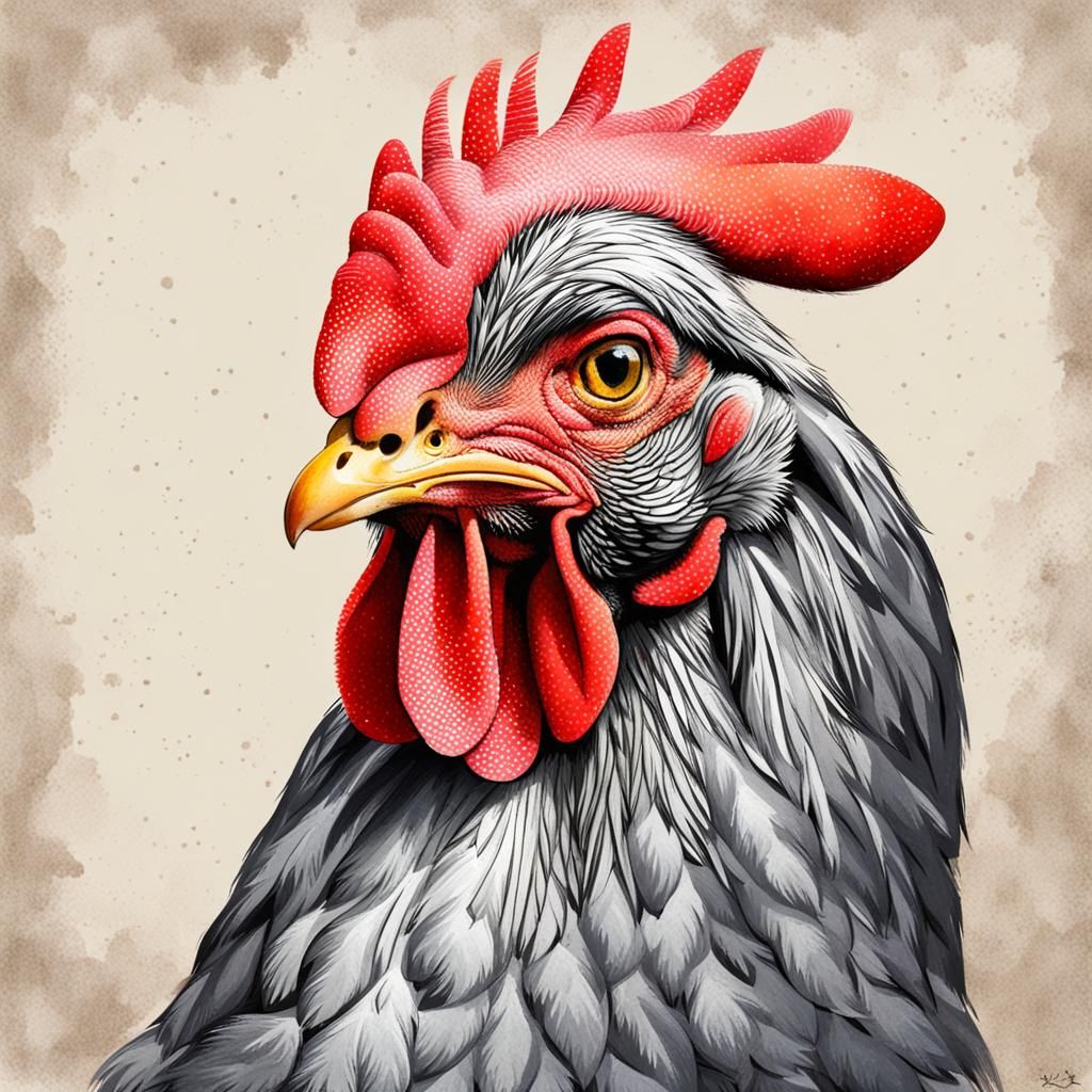 Chicken Portrait