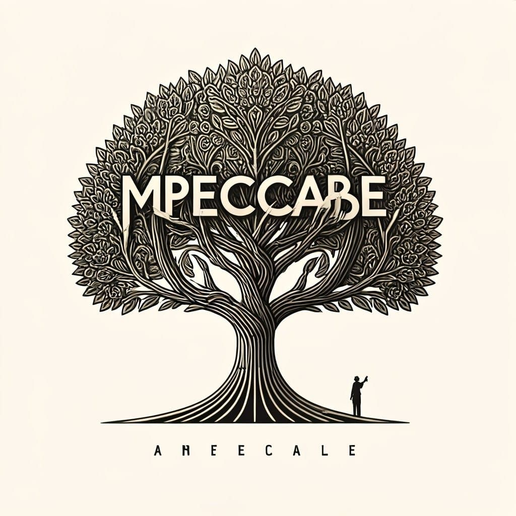 Escher-Inspired Tree of Ambition Blooms with Geometric Beaut...