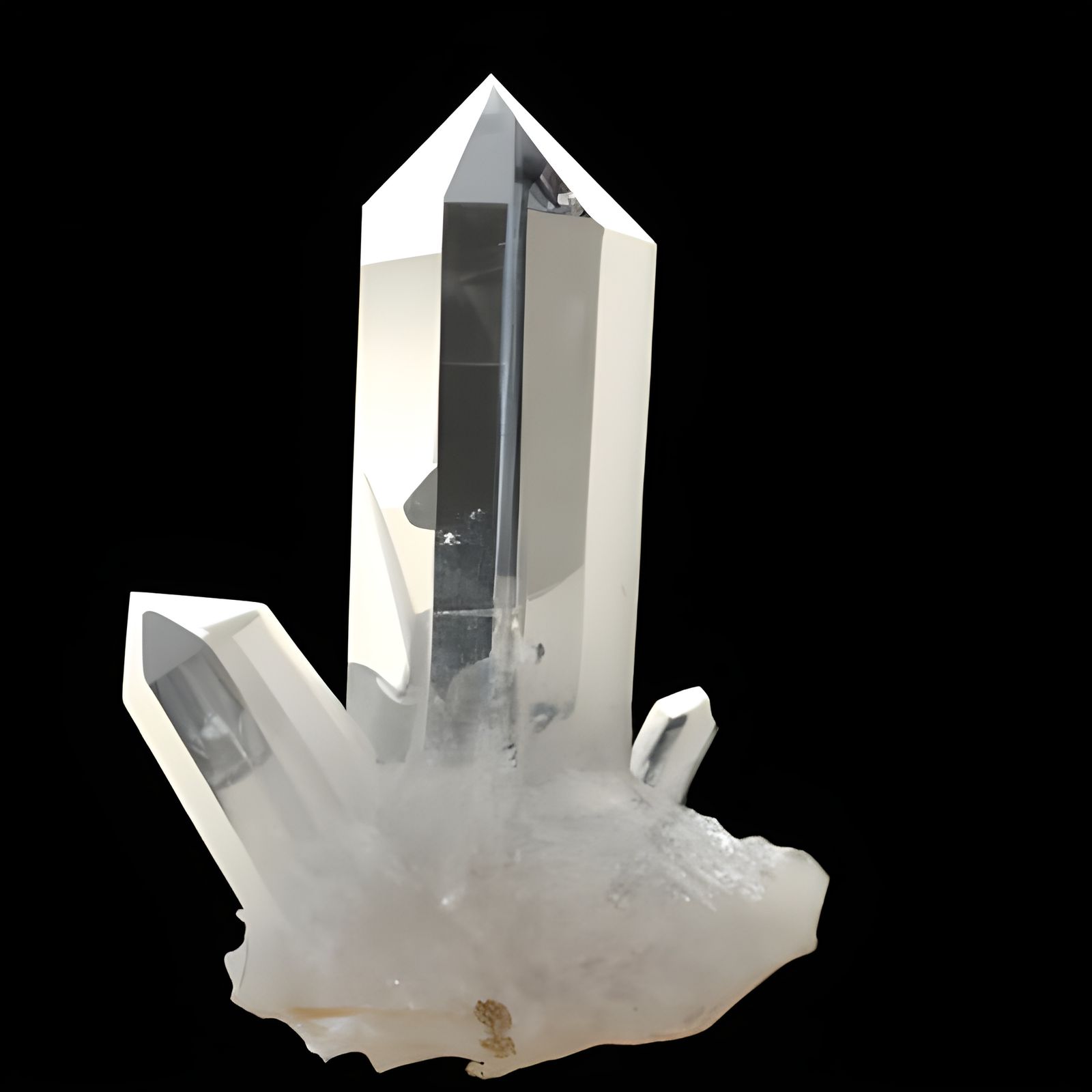 3D Render of a Milk Quartz Crystal