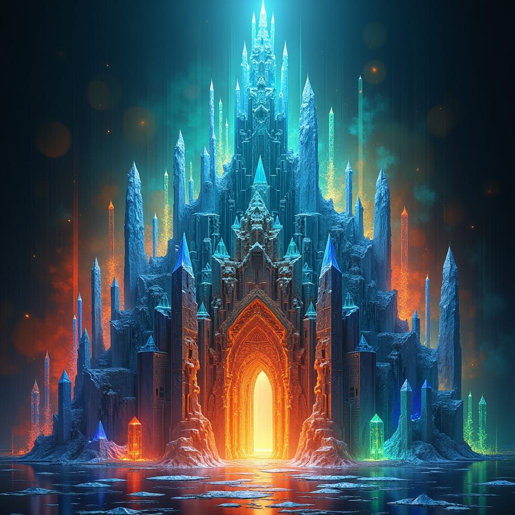 Crystalline Castle in the 10th Dimension