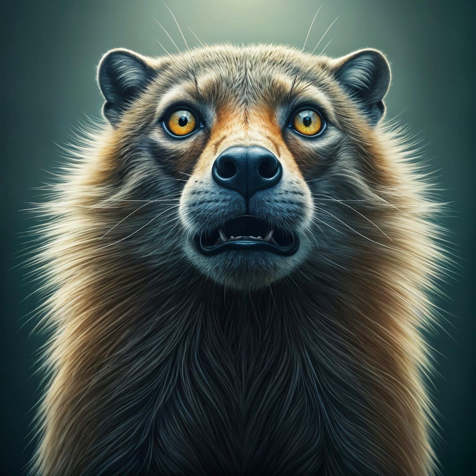 Endangered Animal's Fear in Classical Fine Art