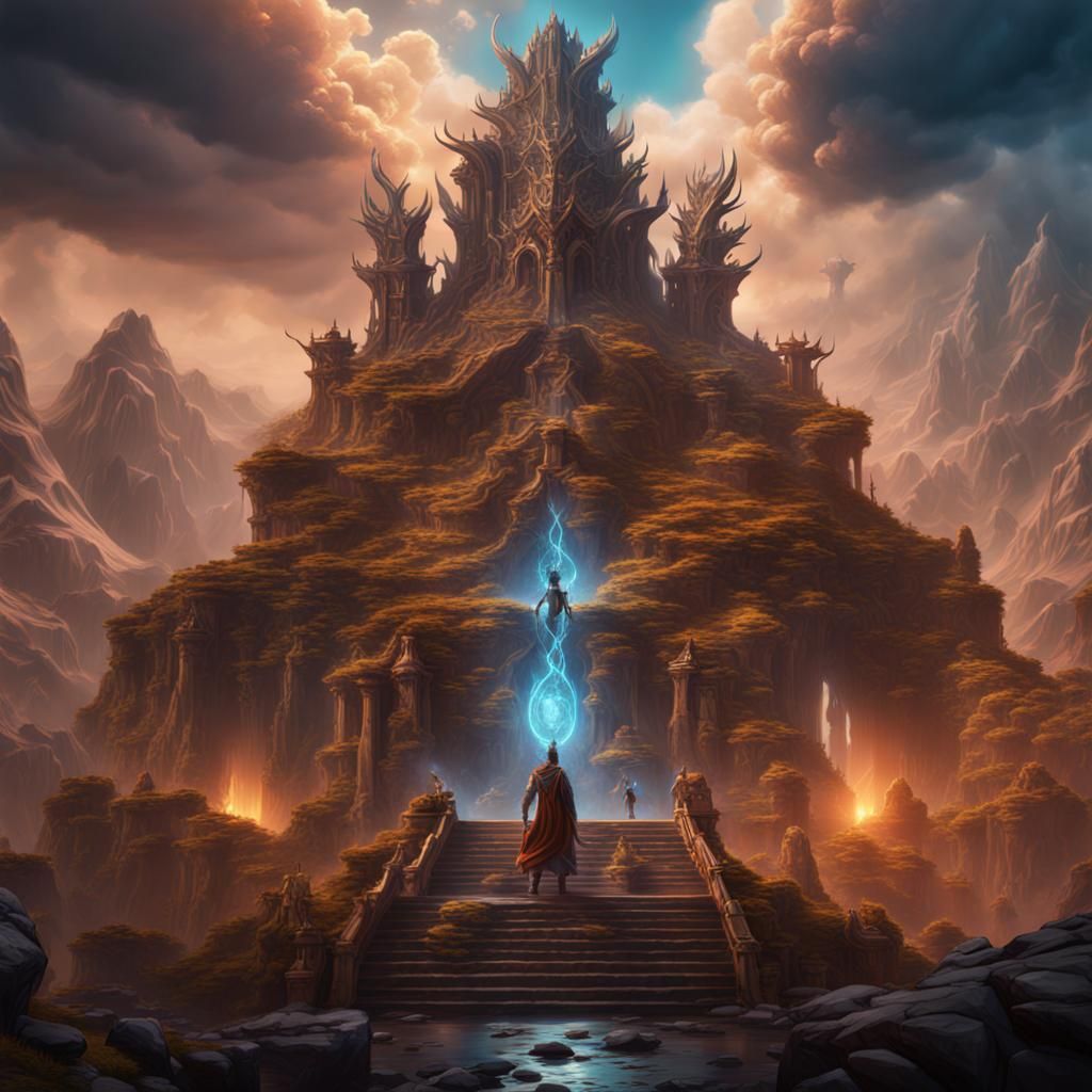 Gods Summon Guardian: Fantasy Concept Art