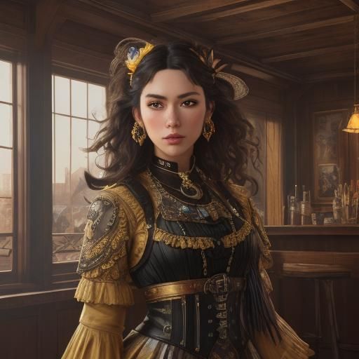 lady in the tavern 2×