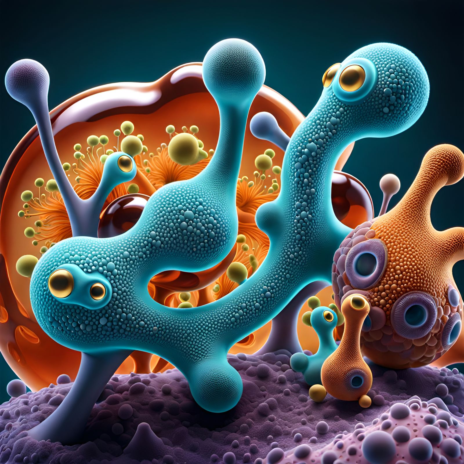 Party like an amoeba