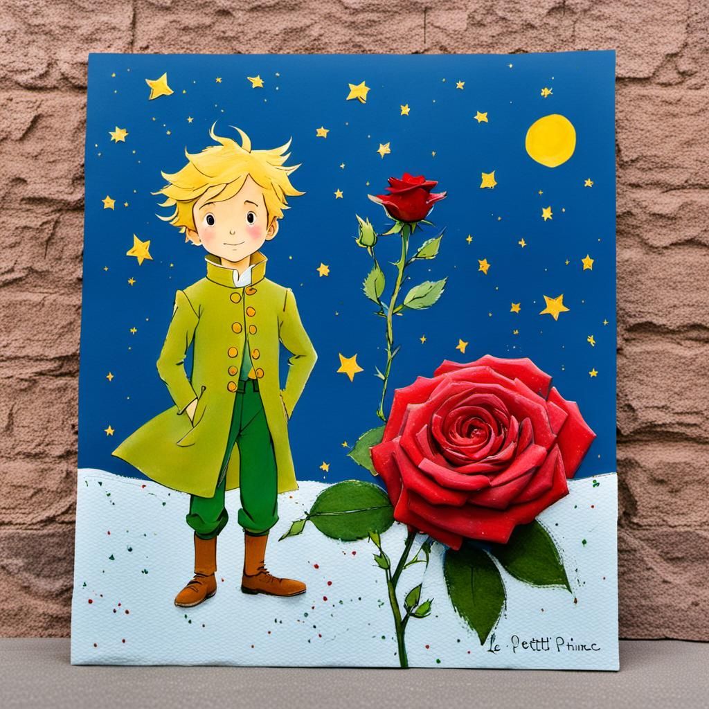 The Little Prince and Rose