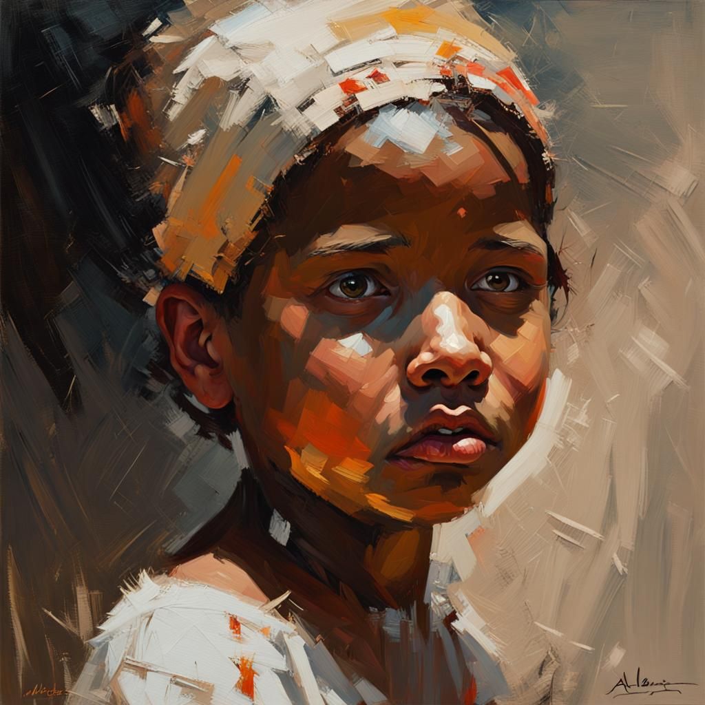 Alla Prima Oil Painting of a Person