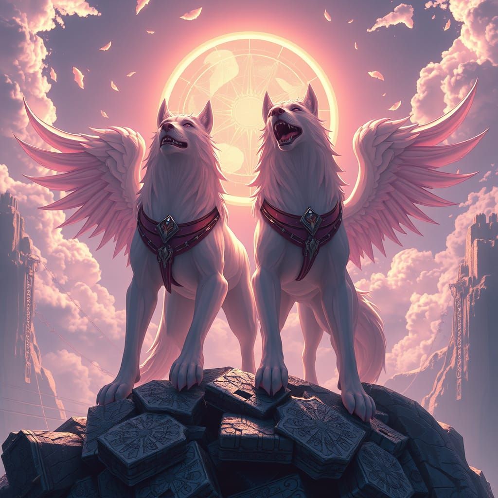 Hounds of Heaven Anime Art