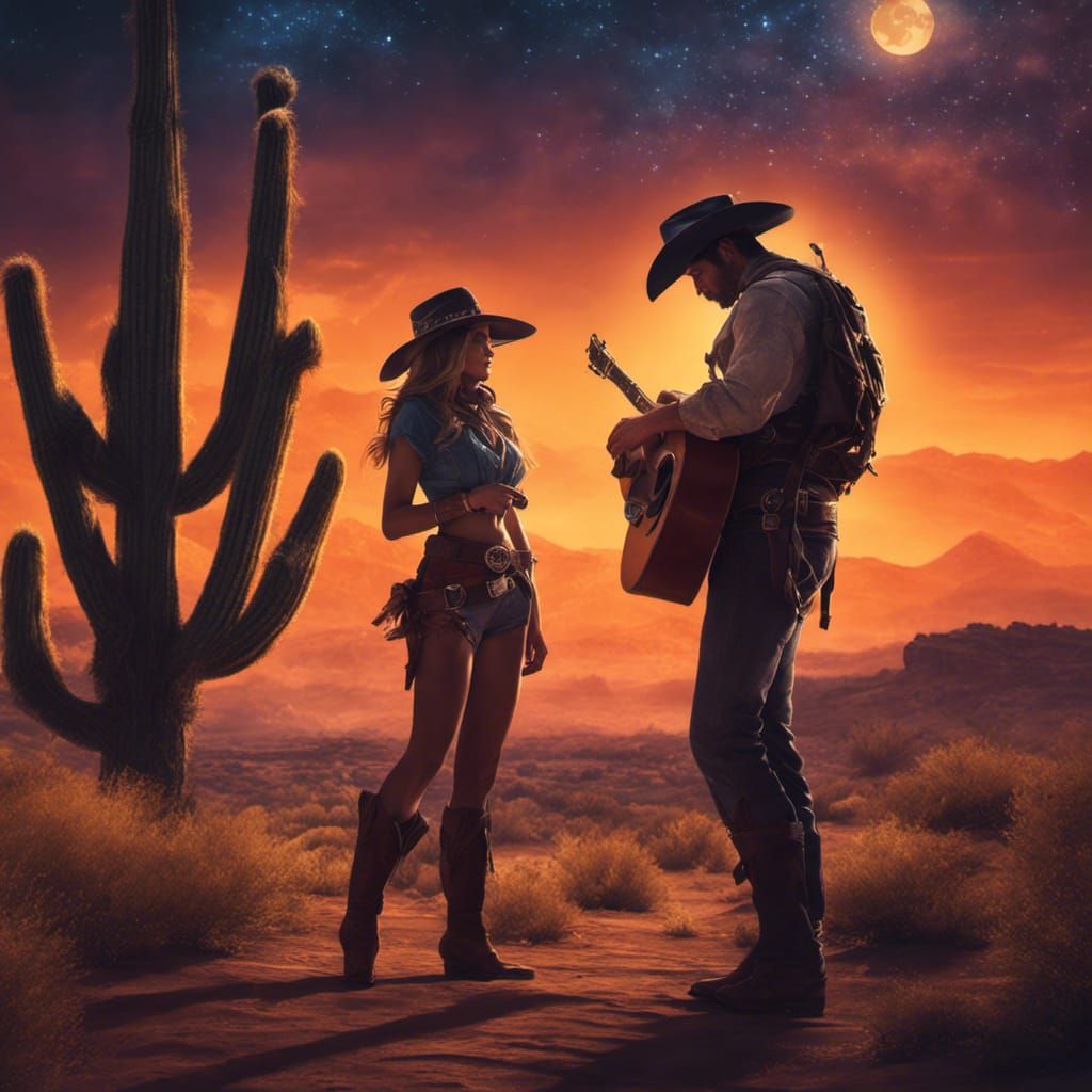 Cowboy and Cowgirl