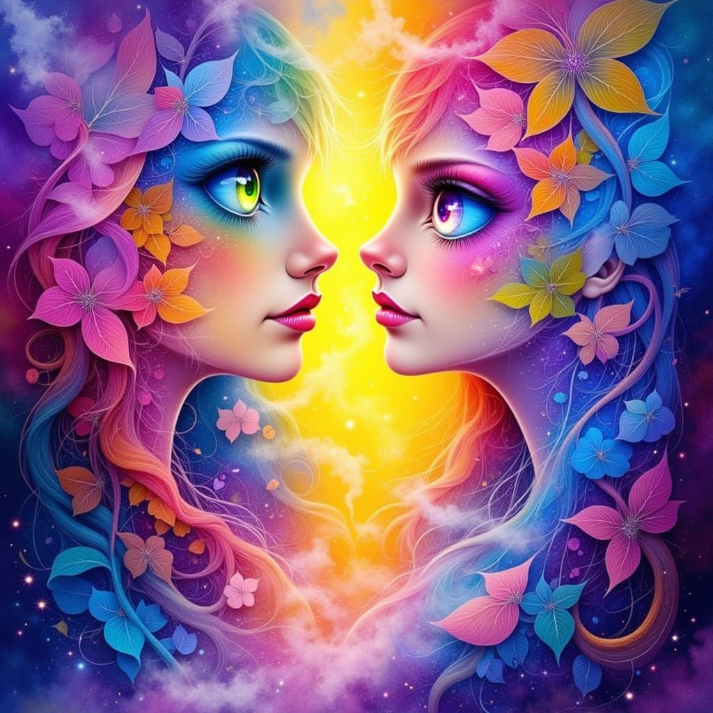 Dreamlike Watercolor Kidcore Exploring Liminality