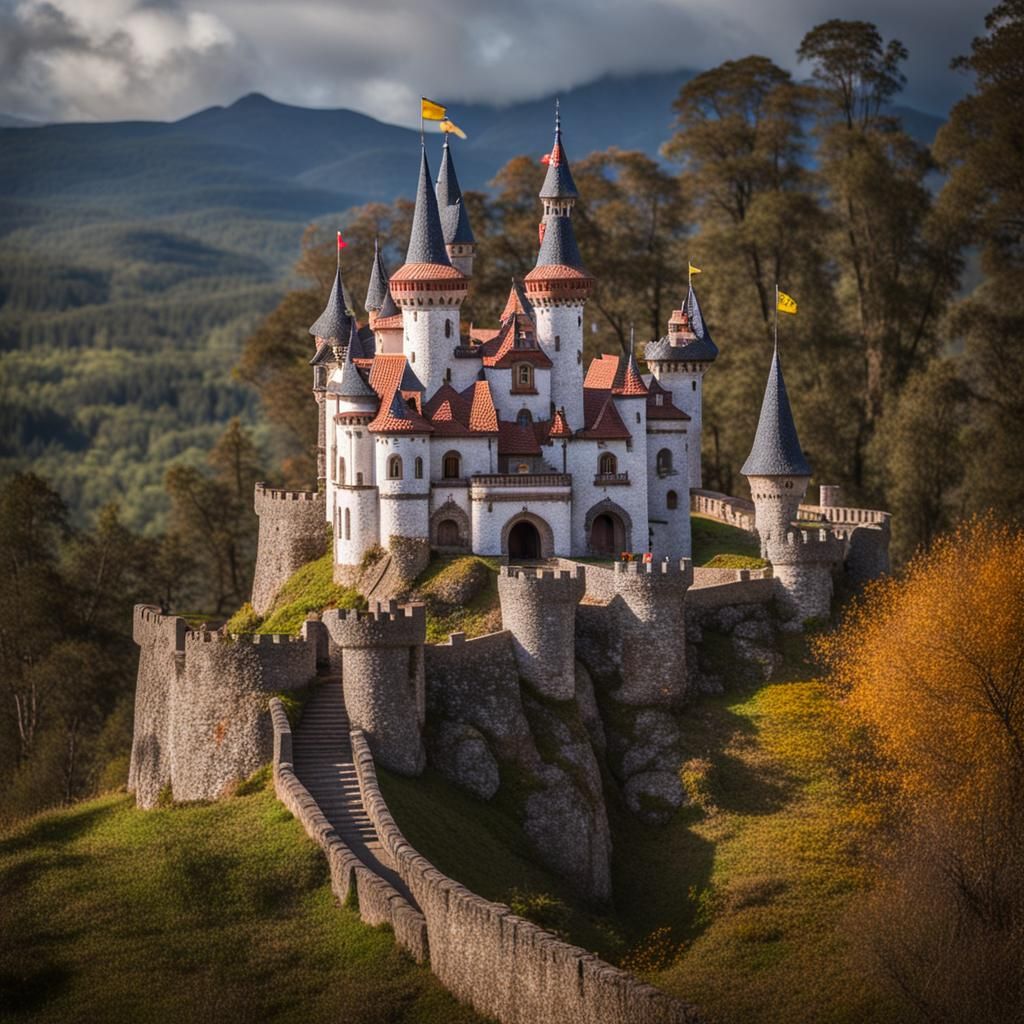 Snow White's Witch Castle: Natural Light Photography