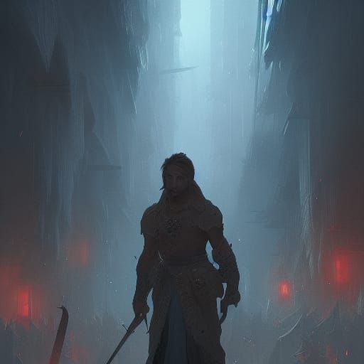 Undying King: Dark Fantasy Concept Art in 8K