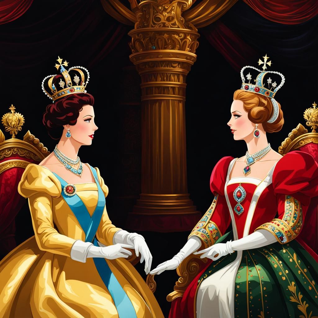 Two Queens Celebrate Their Coronation