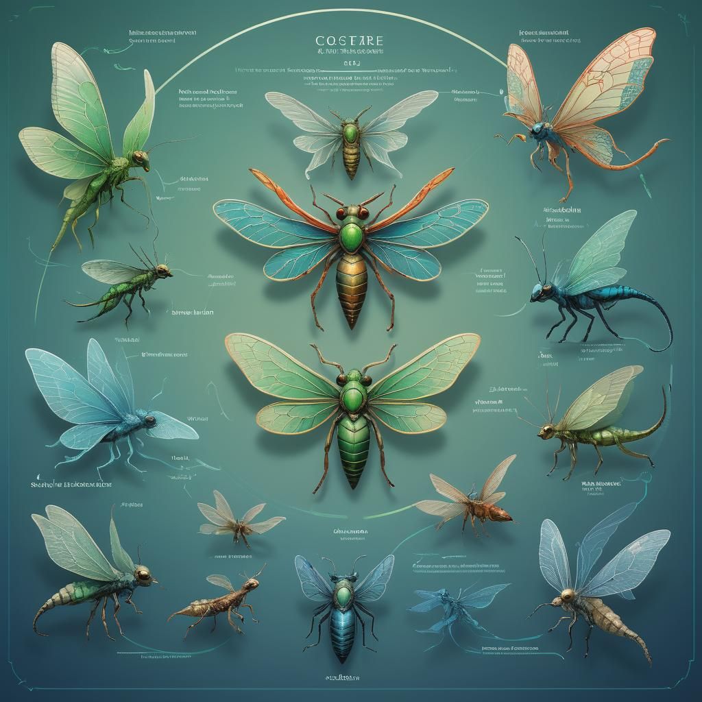 Exotic Species Evolution Diagram: Concept Art