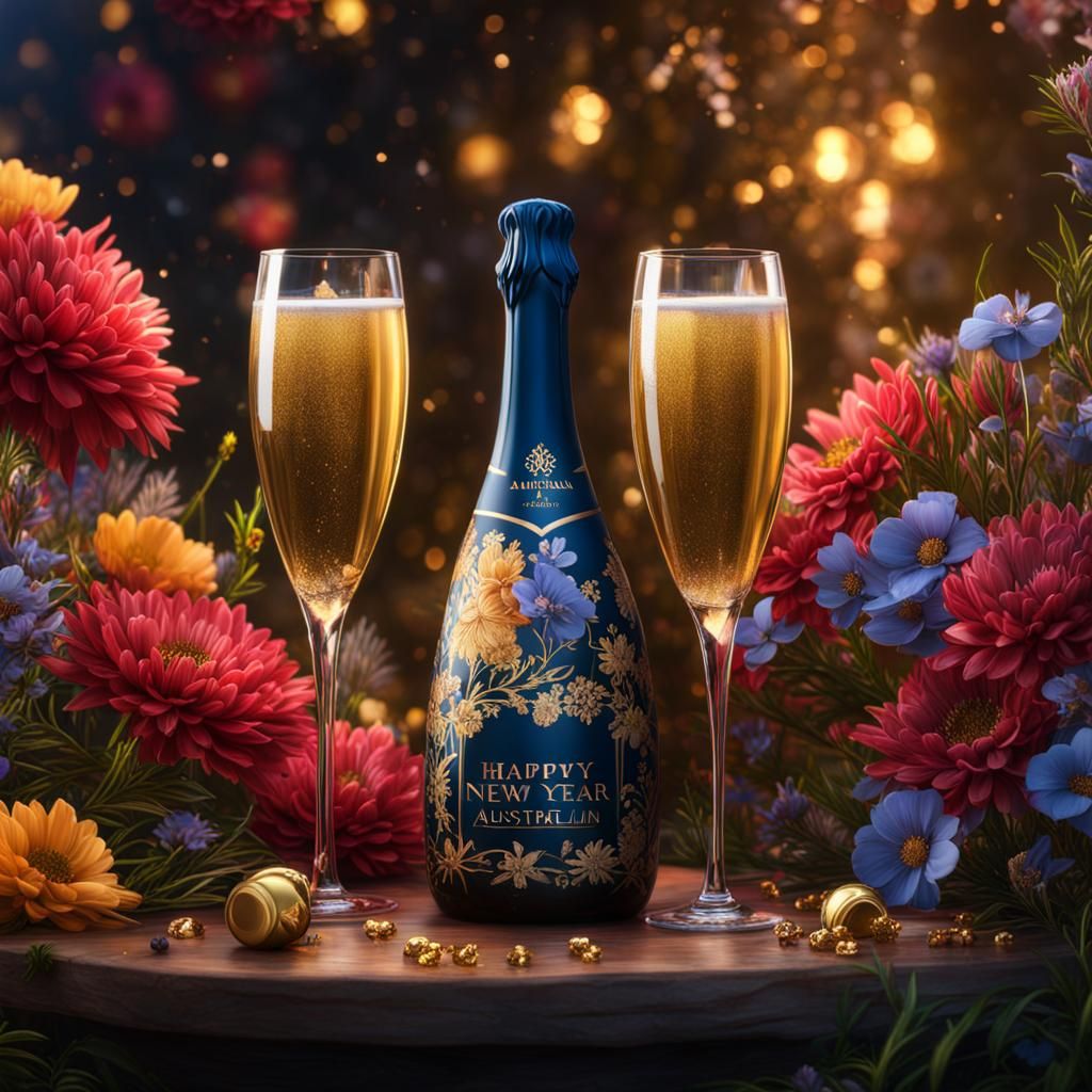 Happy New Year 2024: Australian Wildflower Celebration