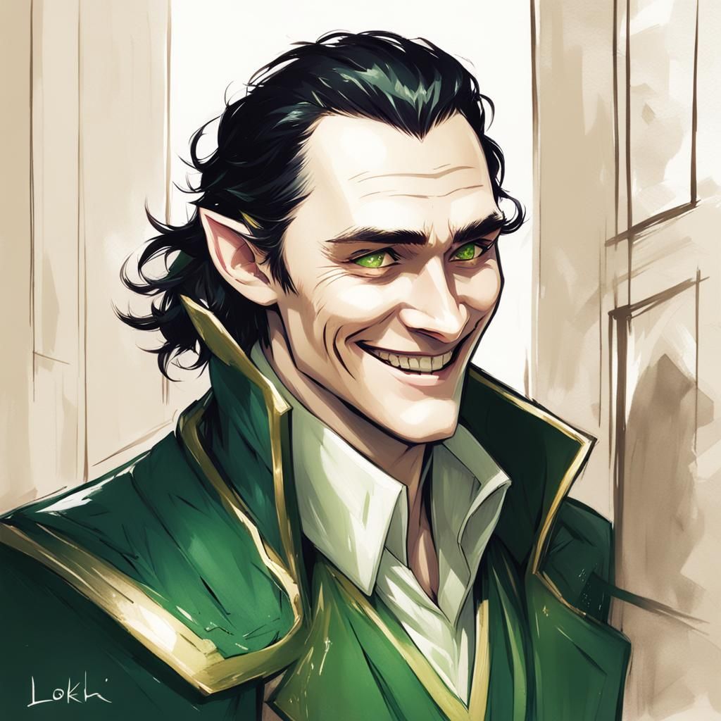 Loki's Impish Grin, "Viria Style"
