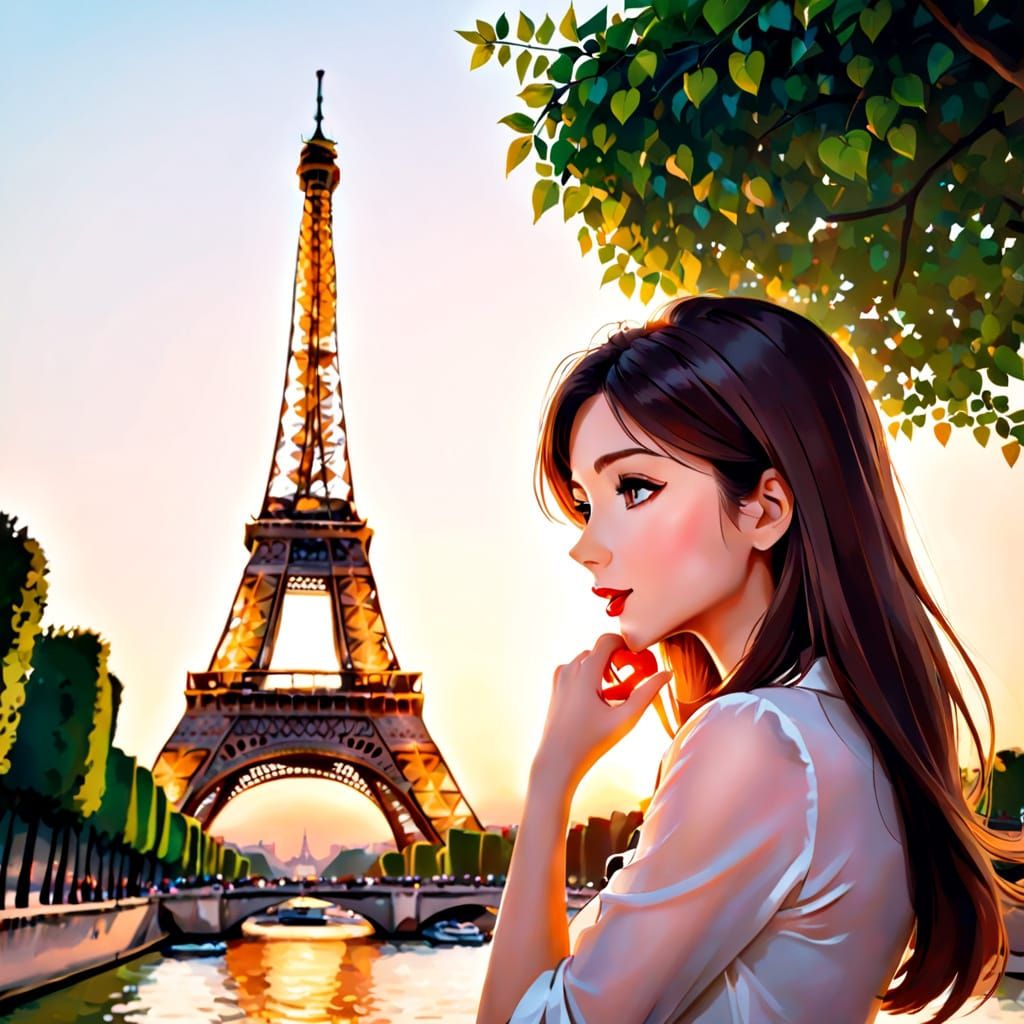 Eiffel Tower: A Symbol of Love and Happiness