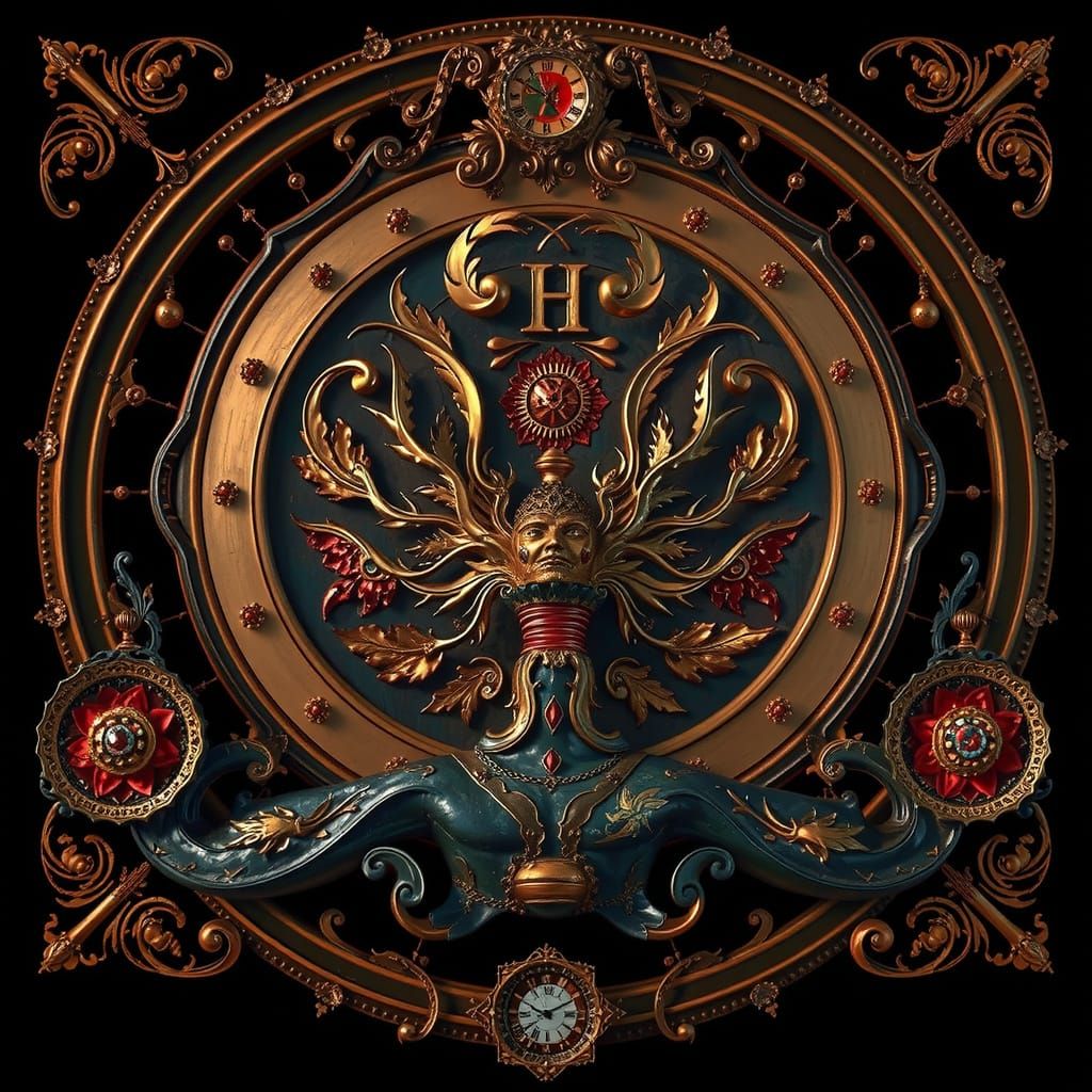 Abstract Concept of Perfection and Beauty