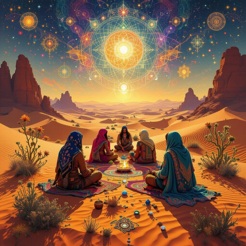 Psychedelic Desert Nomads on a Cosmic Hippie Trail