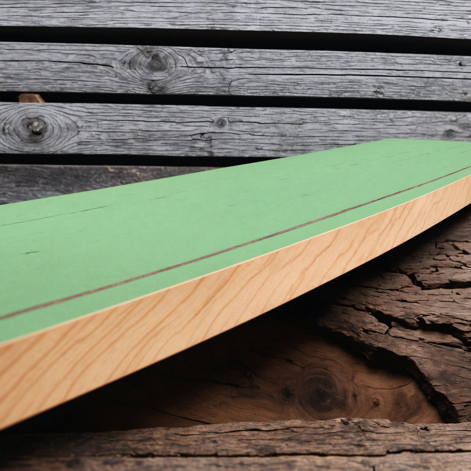 Simple Wooden Board Image
