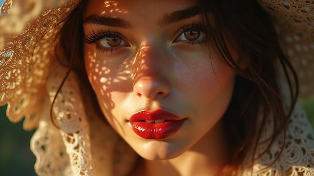 Enigmatic Portrait in Soft Focus