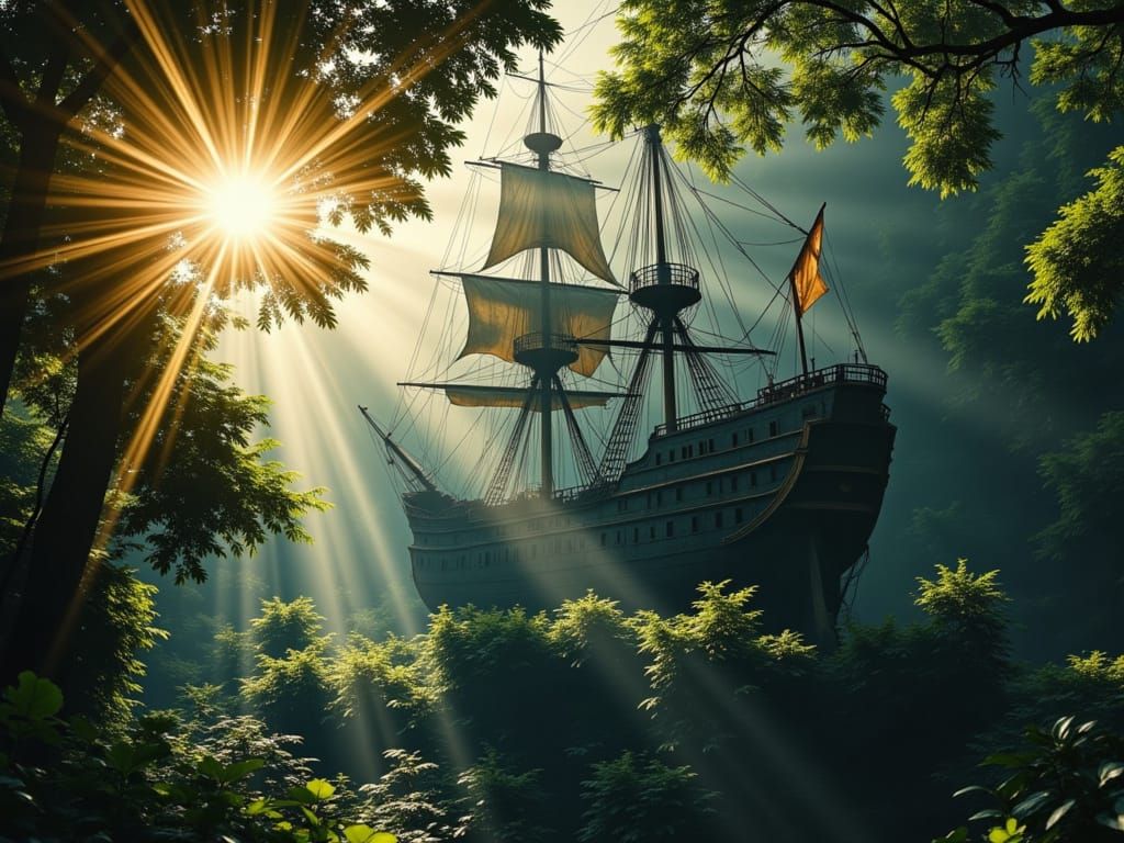 SHIPS IN UNUSUAL PLACES.