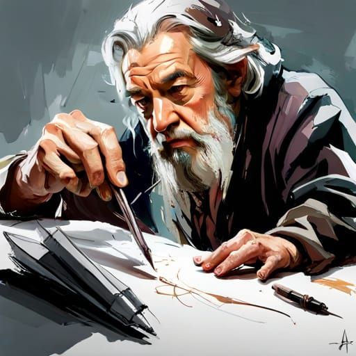 Gandalf drawing
