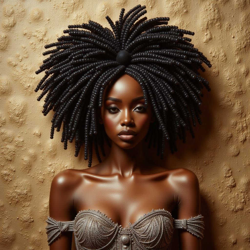 <lora:Pinny Pin v1-1:1.0> <lora:Blunt Bangs:1.0> Bless up Queen #black-woman