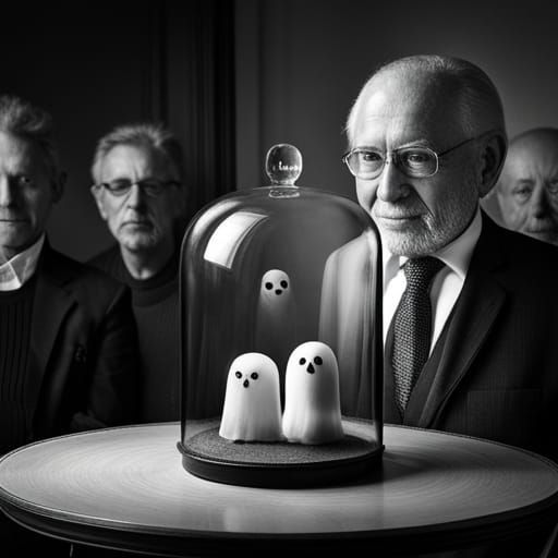 Ghosts in a Jar Watched by Skeletons