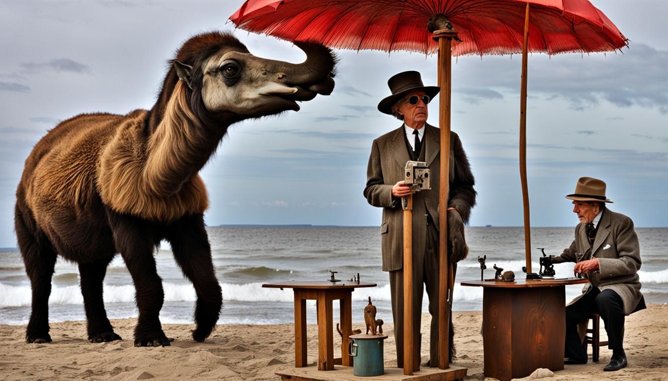 Surreal Cryptid Taxidermist Conference on Bogomil's Island