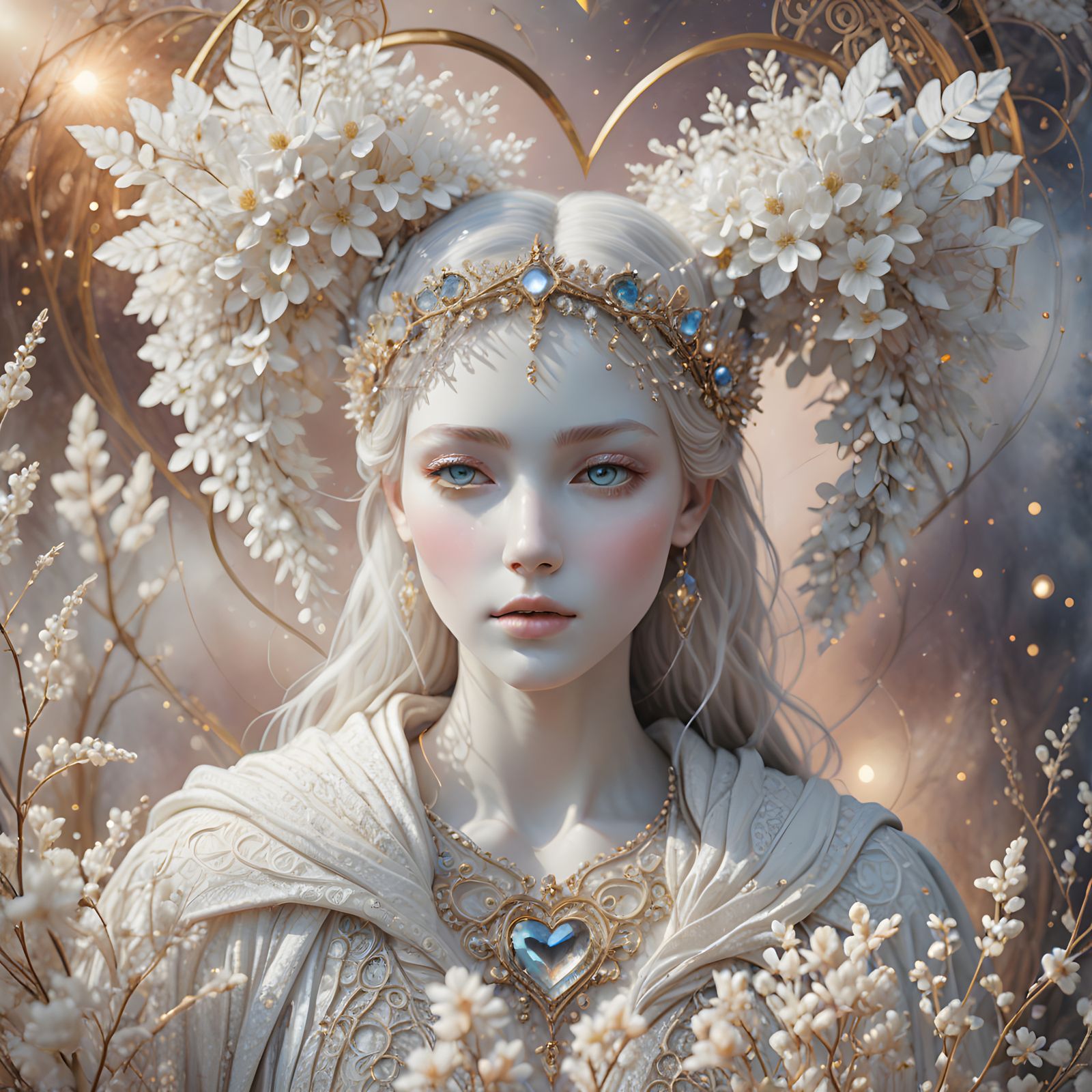 Cosmic Beauty Unfolds in Ethereal Soft Focus