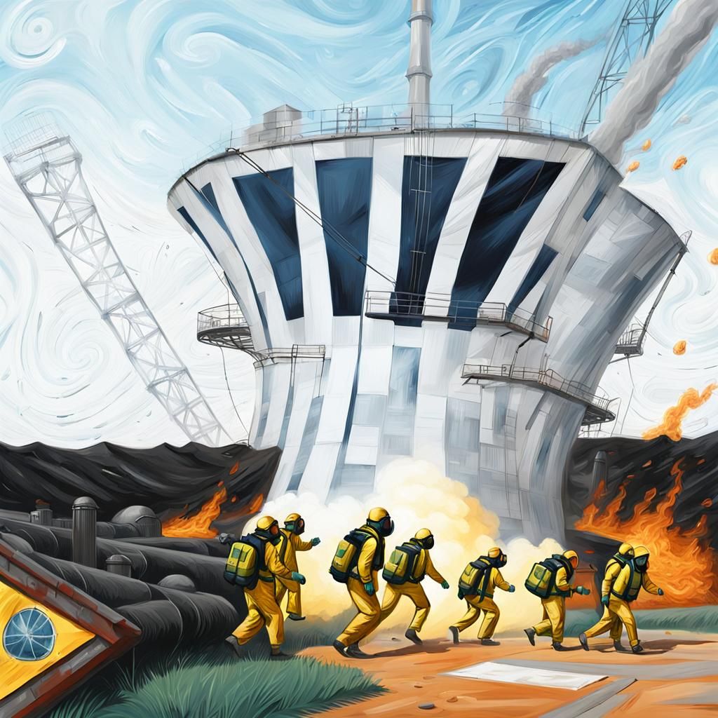 Nuclear Accident: Ultra Realistic 3D Render