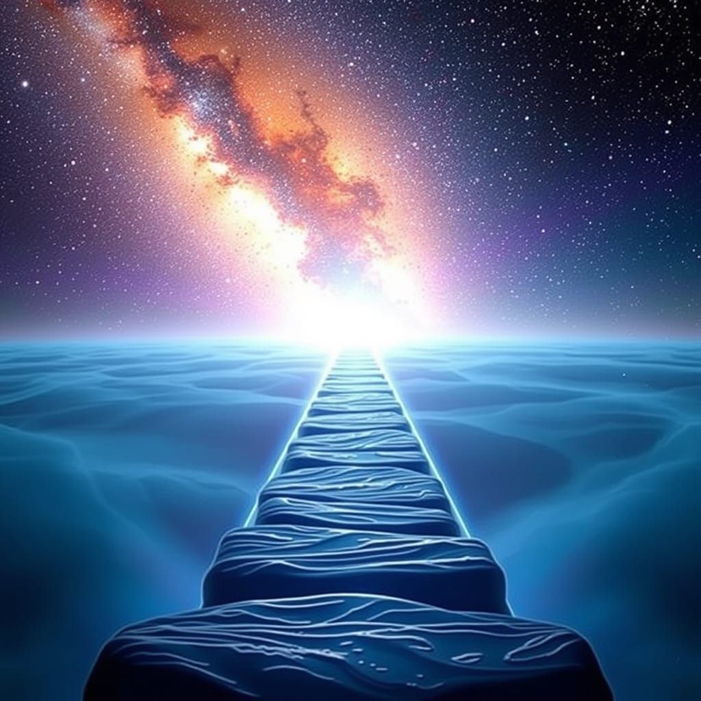 Cosmic Bridge of Light Connecting Galaxies