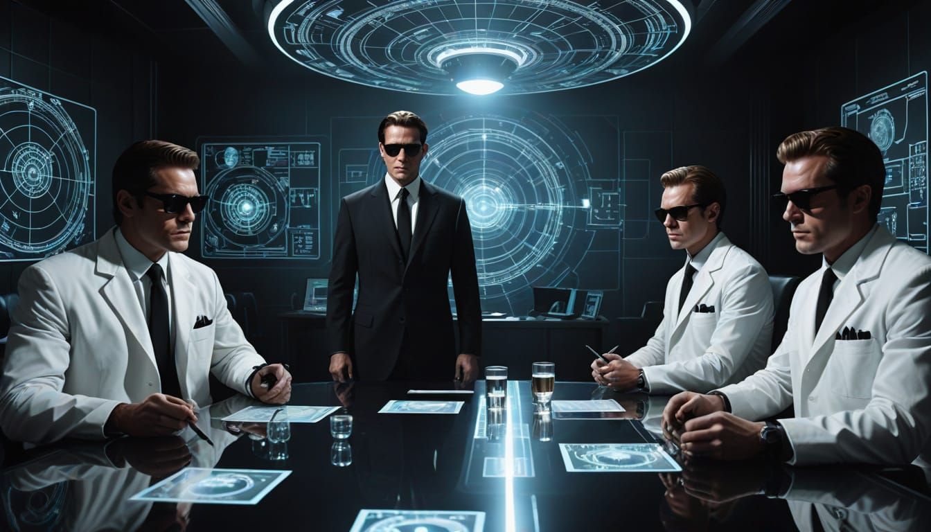 Council of Hidden Minds in Secret Meeting