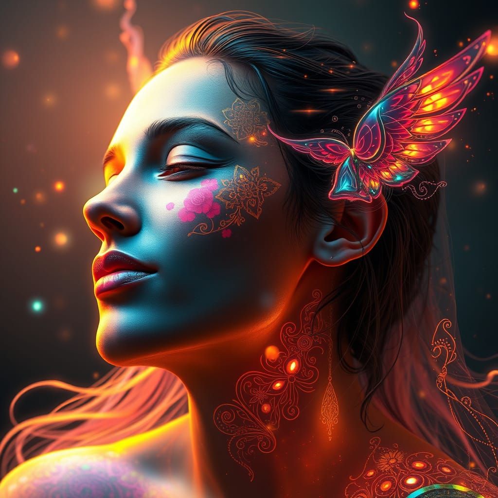 Ethereal Guardian of Truth, Love, and Joy