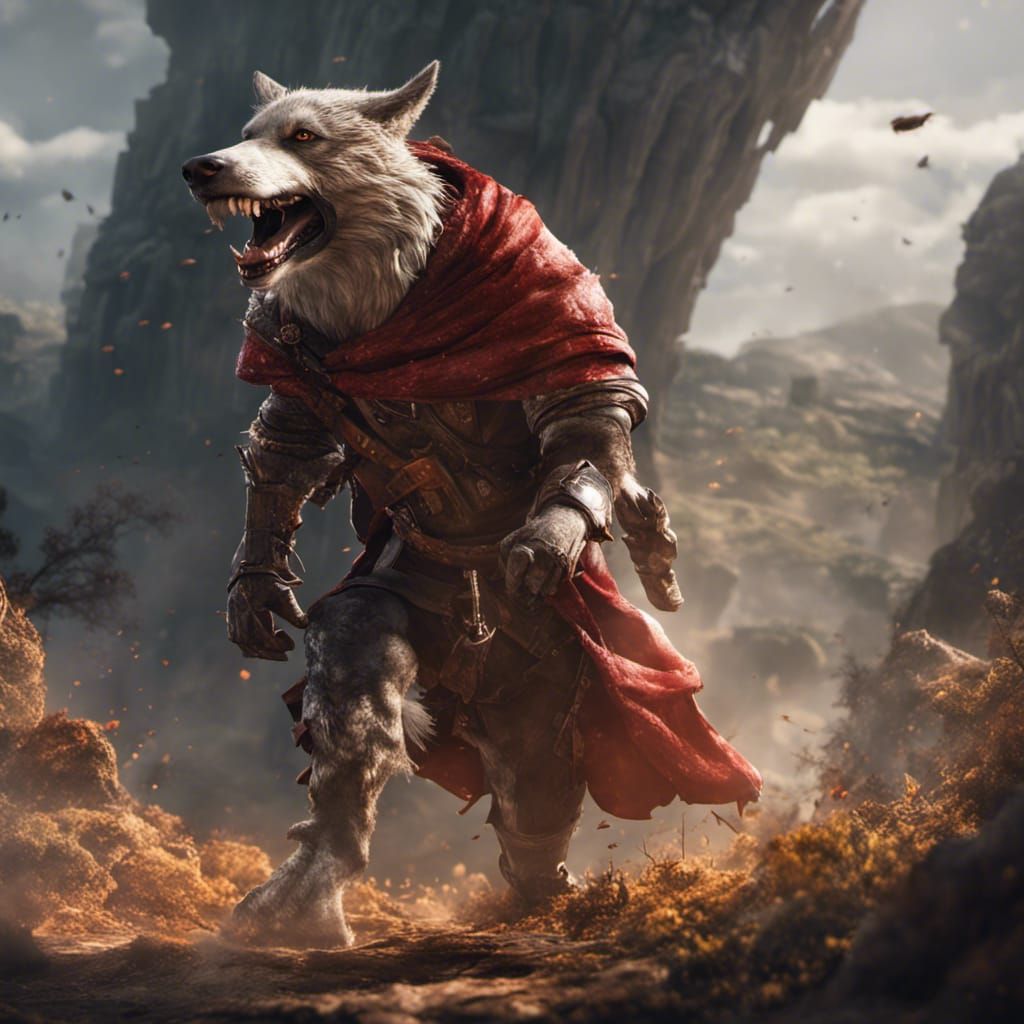 Little Red Riding Hood Rides a Wolf