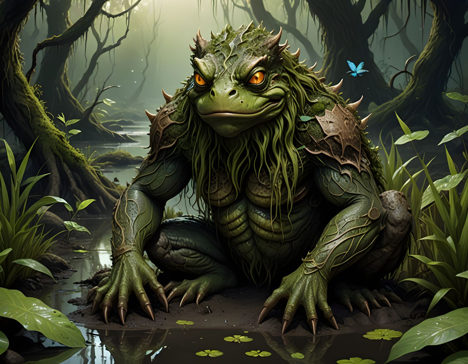 Slavic Swamp Spirit Bolotnik in Mythology