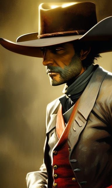 Red Dead Revolver Inspired Western Scene