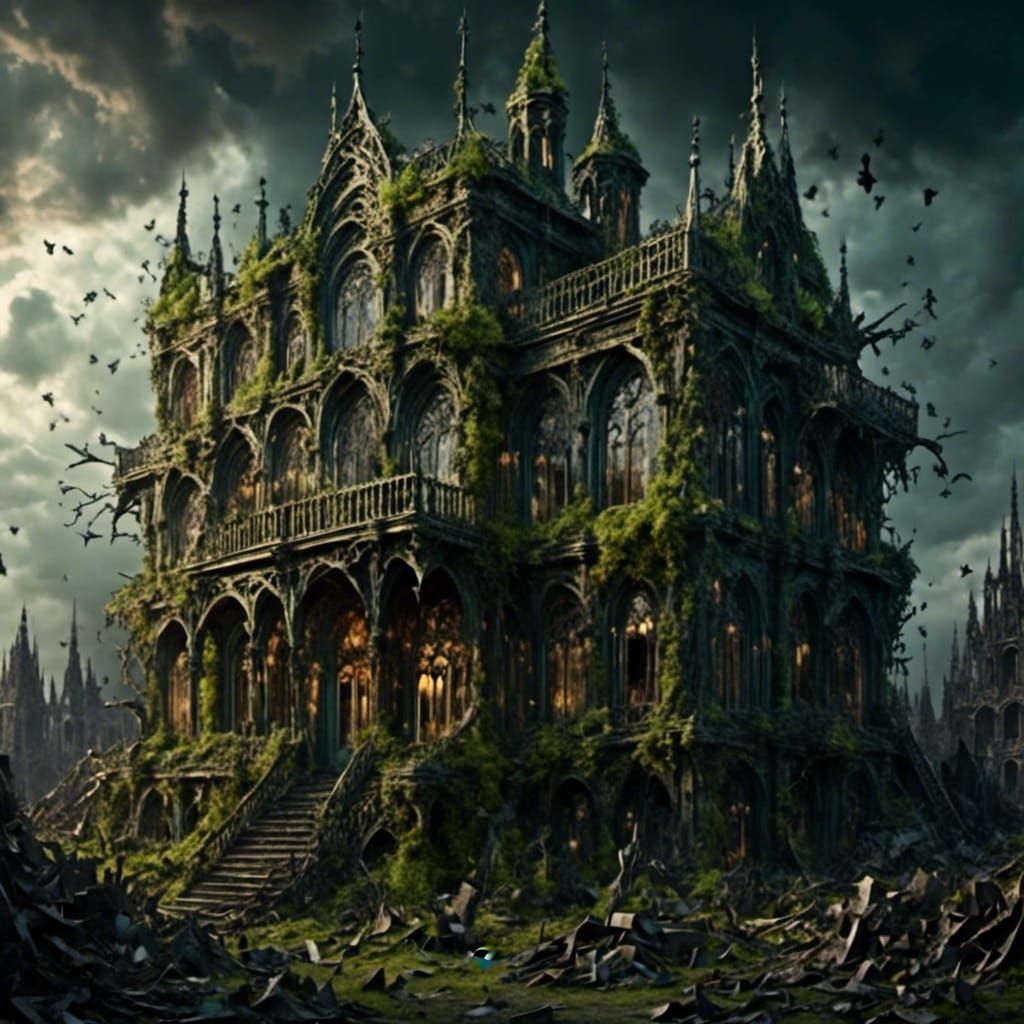 Punk Duck as Jesus of Suburbia: Digital Matte Painting