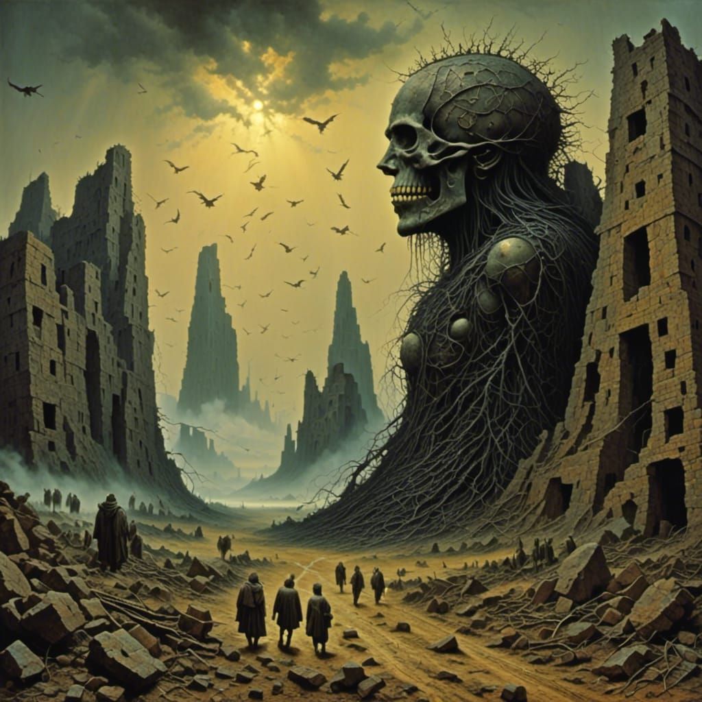 Personification of Pride as a Deadly Sin