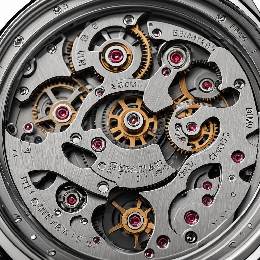 (A close shot of Omega Seamaster watch: 1.2x).