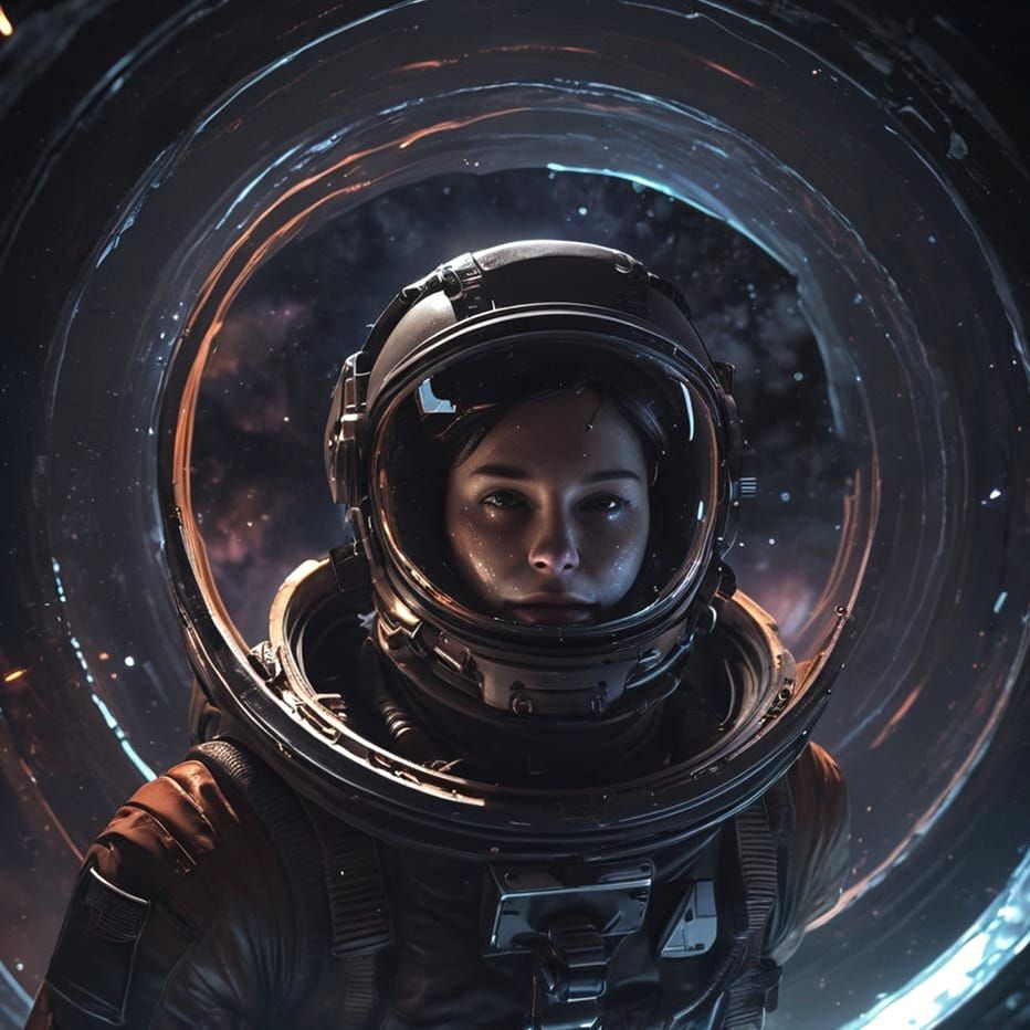 Inside a Black Hole: Storyboard Art